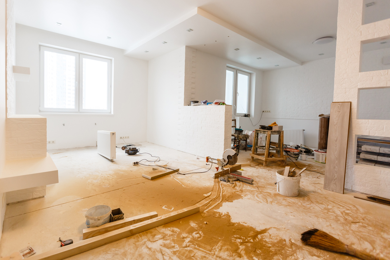 Repairing a house and replacing windows may not be too messy!