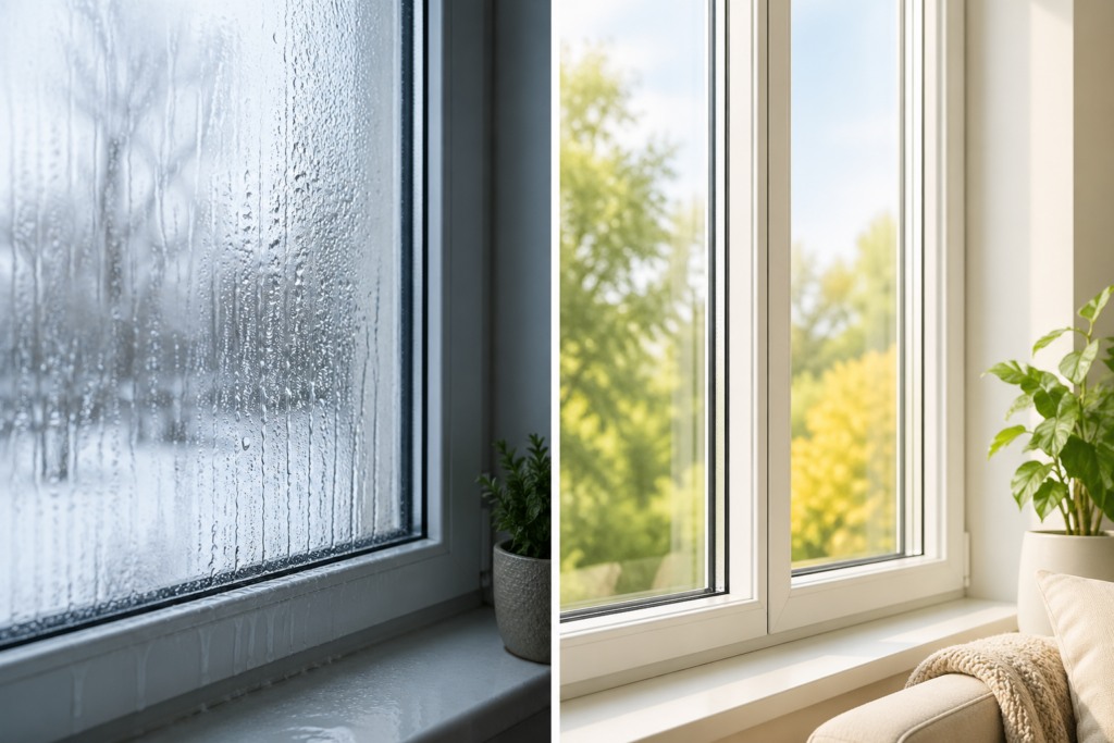 Condensated Windows Graphics Why Window Condensation Happens | ClearMax®