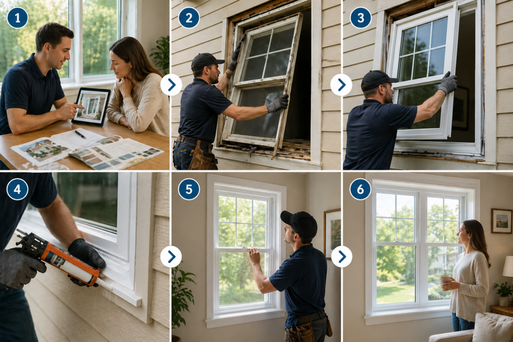 What to Expect During the Window Replacement Process: Step-by-Step Timeline